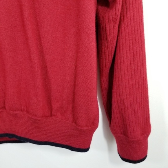 Brooks Brothers Mens Red Merino Wool Jacket - Picture 4 of 8